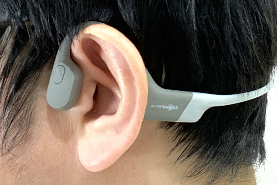 AFTERSHOKZ AEROPEX 骨伝導ヘッドホン BLUE ECLIPSE ヘッドフォン/イヤフォン